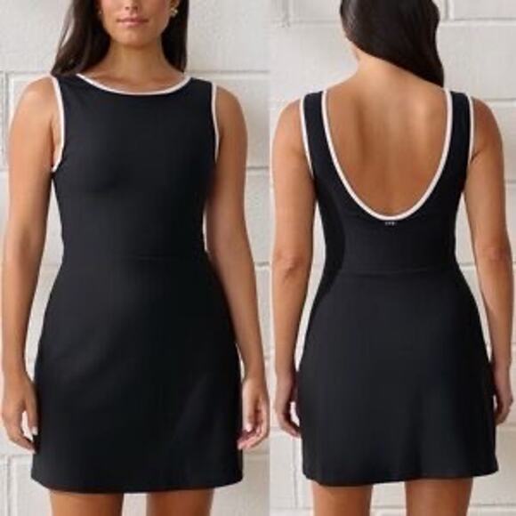 Abercrombie & Fitch Pants - Abercrombie & Fitch YPB sculptLUX Curve Love Slash Mini Dress